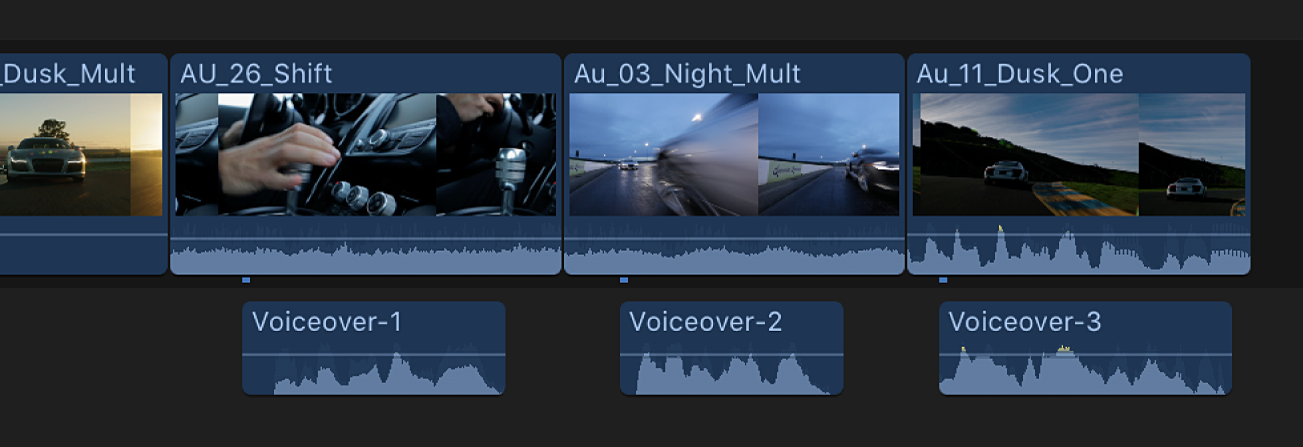 Lokalisierte Videoausgabe von Opticentre mit Final Cut Pro