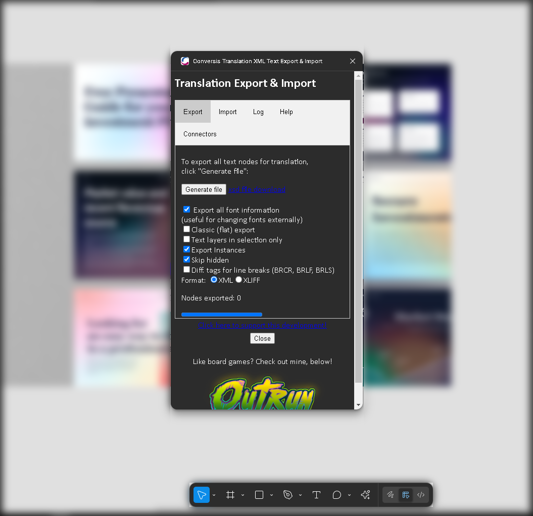 Conversis – Export Types