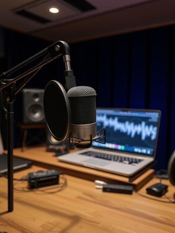 Remote Voice-Over Recording Session