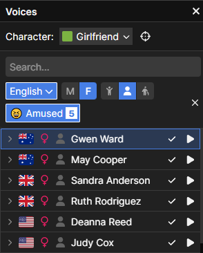 Deepdub – Voice Characters